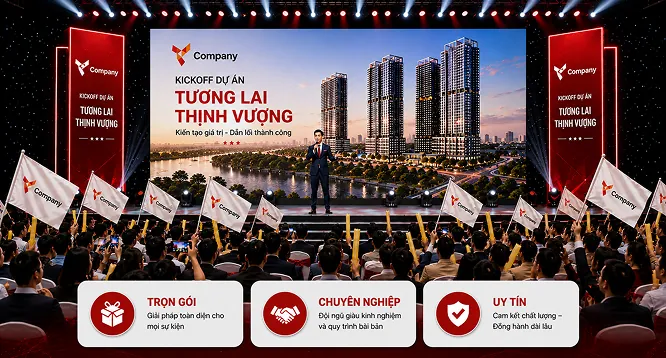 Đăng ký nhận tư vấn giải pháp Tổ chức sự kiện