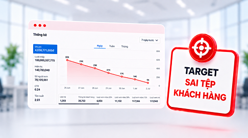 Khó nhắm đúng khách hàng Khó nhắm đúng khách hàng