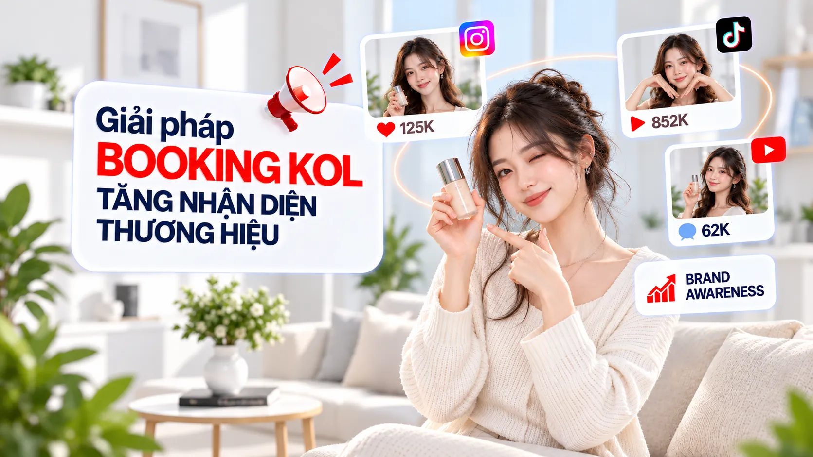 Booking KOL nhận diện