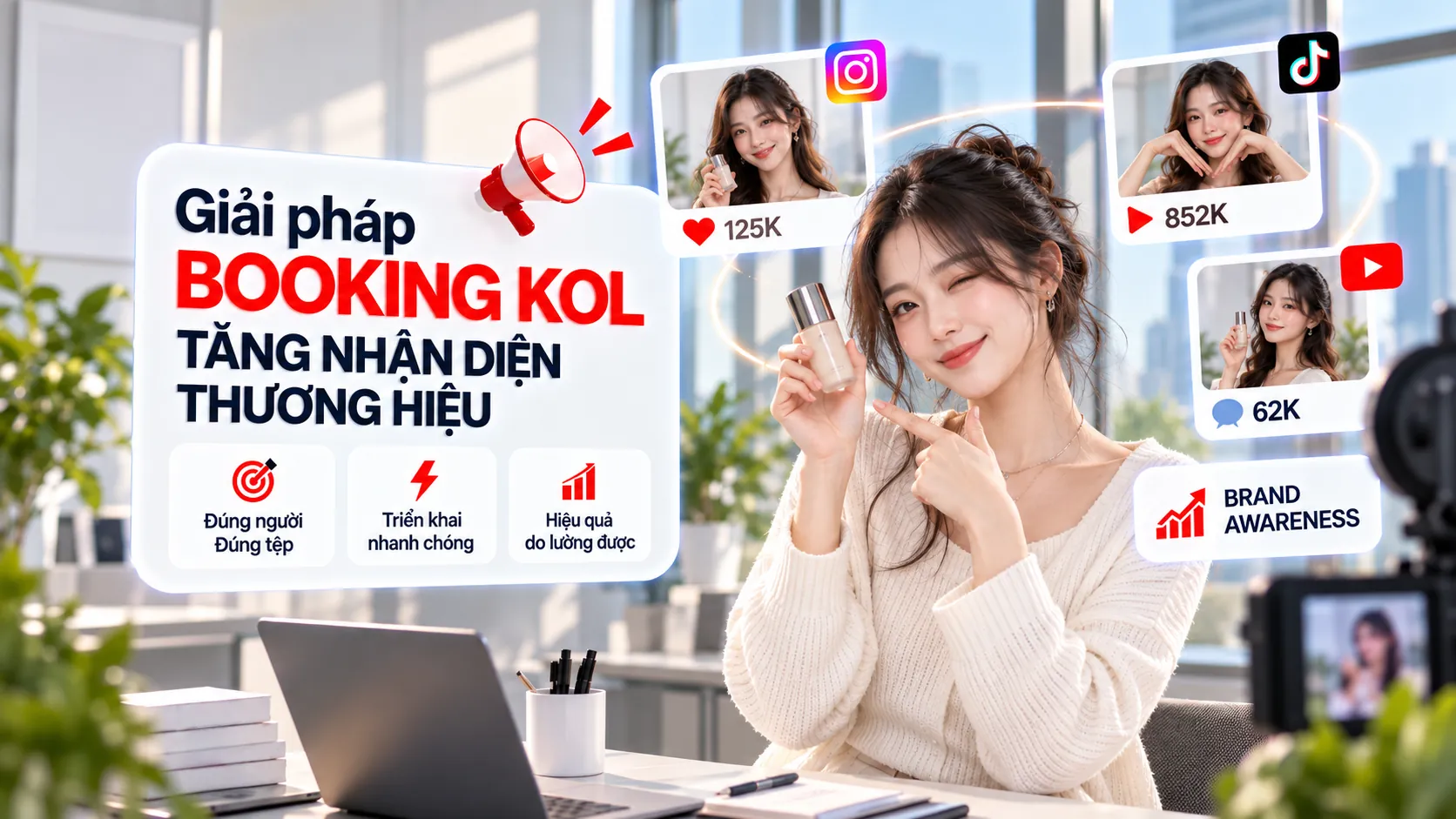 Booking KOL nhận diện