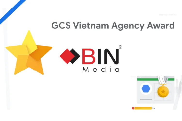 BIN MEDIA CHIẾN THẮNG TẠI GOOGLE VIETNAM AGENCY EXPERT AWARD 2023-2024