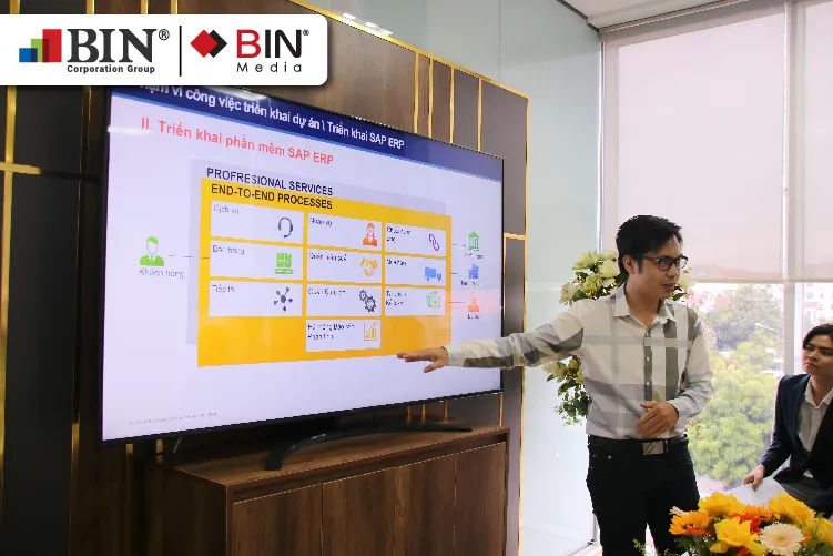 Chuyên viên kỹ thuật chia sẻ cách triển khai phần mềm SAP ERP Chuyên viên kỹ thuật chia sẻ cách triển khai phần mềm SAP ERP