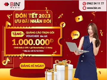 BIN Media tặng ưu đãi kép cho khách hàng đăng ký quảng cáo trọn gói