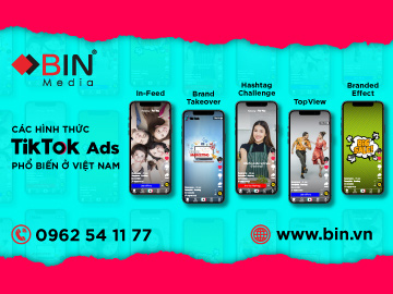 Các hình thức quảng cáo trên TikTok phổ biến nhất tại Việt Nam
