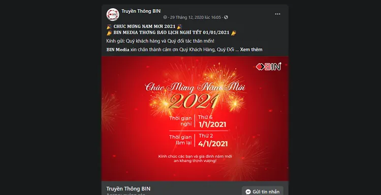 Bước 1: Chọn bài Post cần lấy UID