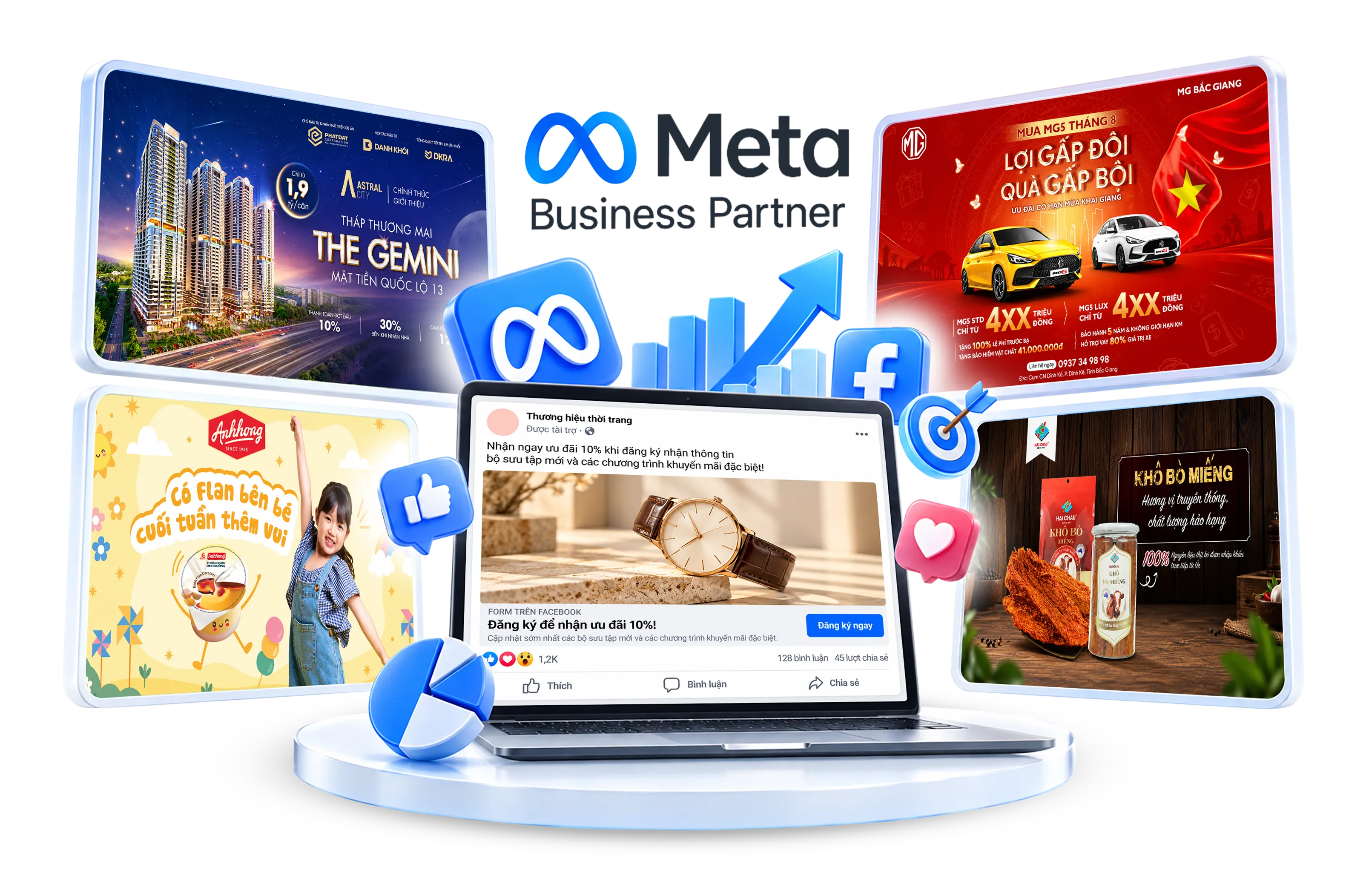 Quảng cáo Facebook vẫn chạy mỗi ngày, nhưng khách hàng thật thì không tăng