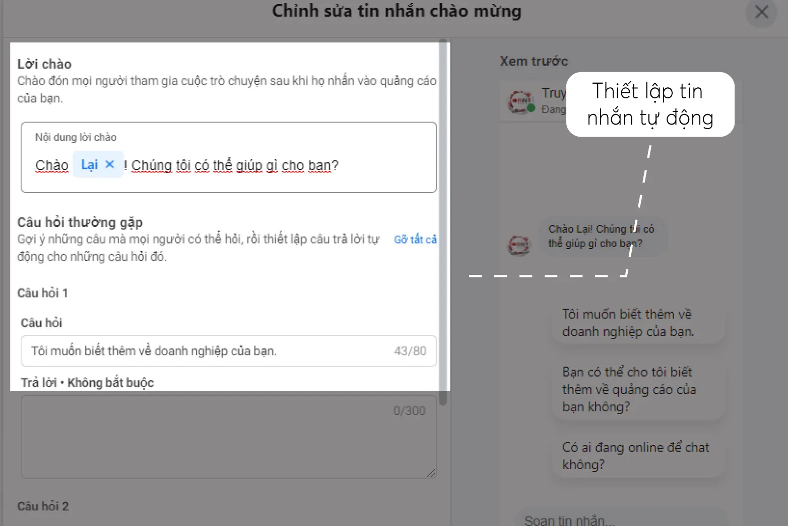 3 Ưu điểm vượt trội của quảng cáo tin nhắn facebook