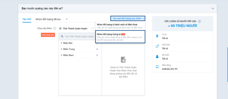 Phương án 2: Nhắm chọn đối tượng tương tự Phương án 2: Nhắm chọn đối tượng tương tự
