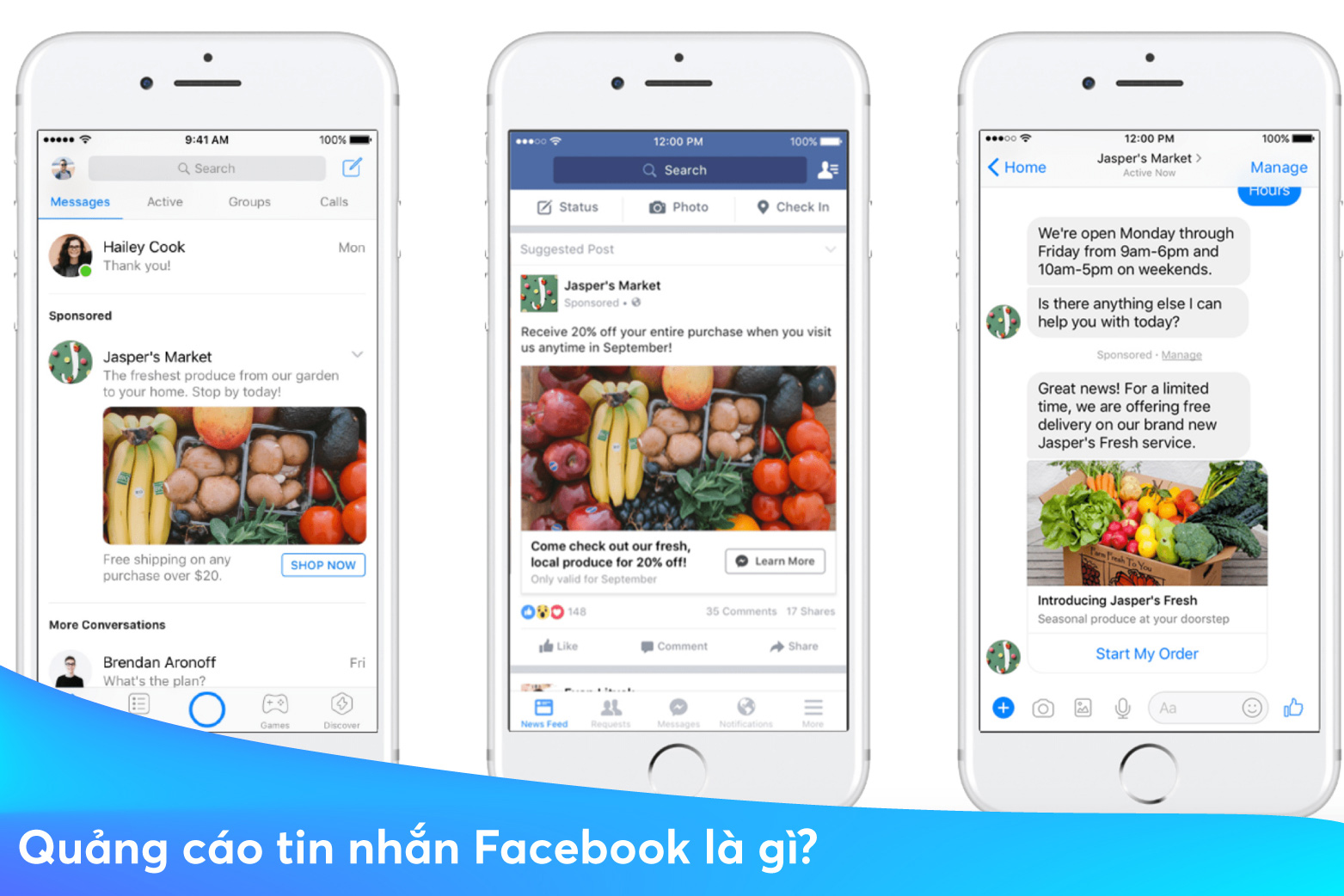 Quảng cáo tin nhắn Facebook là gì