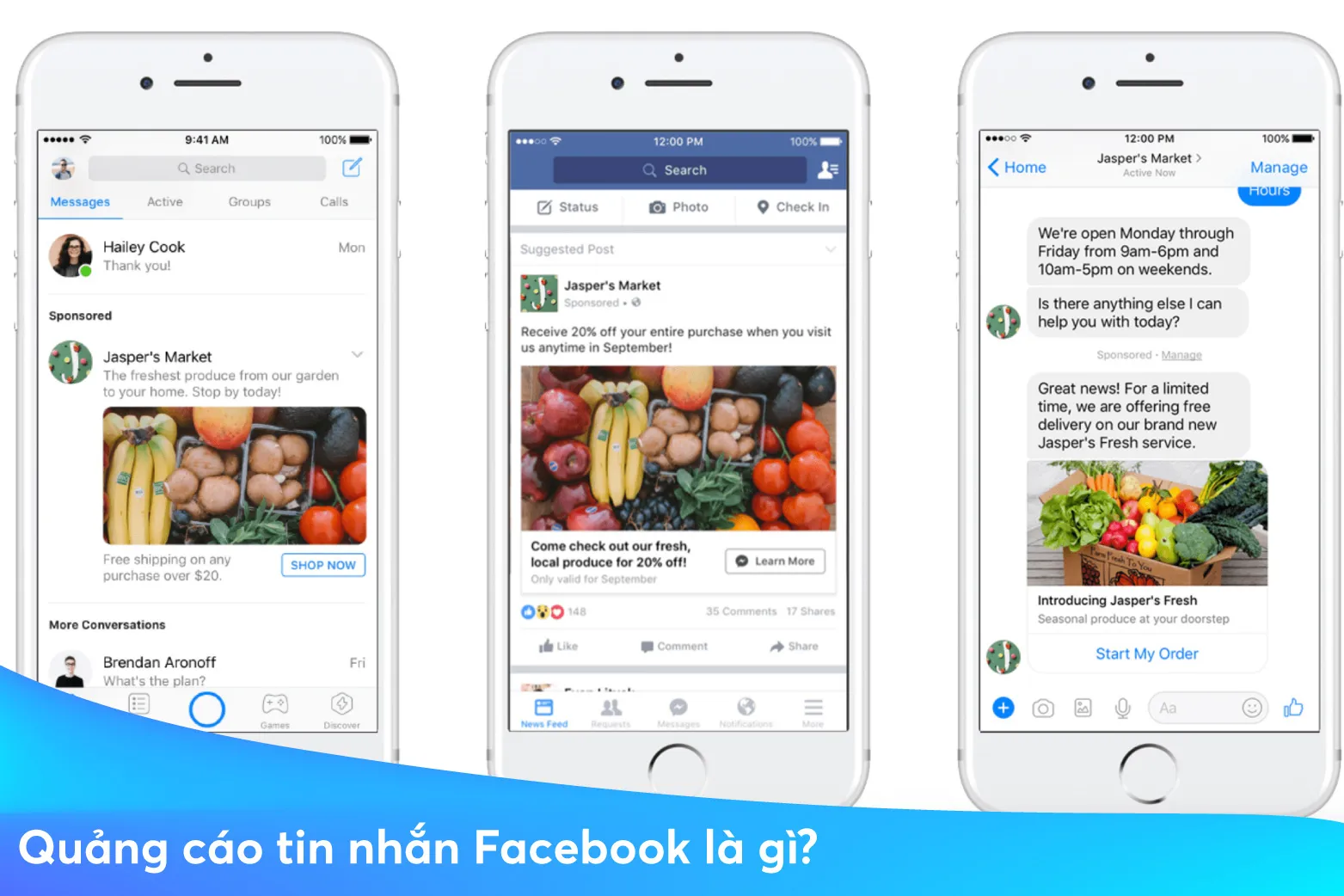 Quảng cáo tin nhắn Facebook là gì
