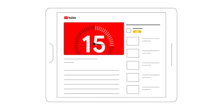 Quảng cáo trong luồng không thể bỏ qua kéo dài 15 giây Quảng cáo trong luồng không thể bỏ qua kéo dài 15 giây