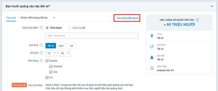 Làm sao để tạo quảng cáo theo danh sách số điện thoại đã có? Làm sao để tạo quảng cáo theo danh sách số điện thoại đã có?