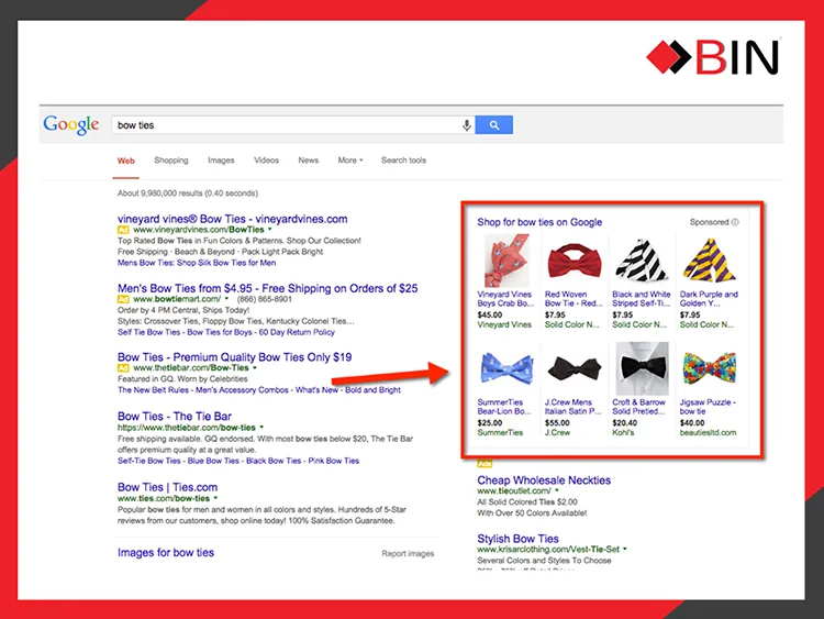 Quảng cáo Google Shopping - Quảng cáo mua sắm