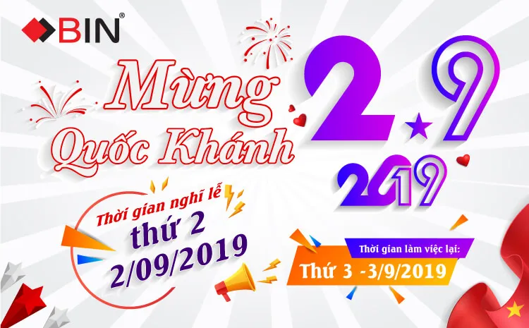 Mừng Quốc Khánh 2/9/2019