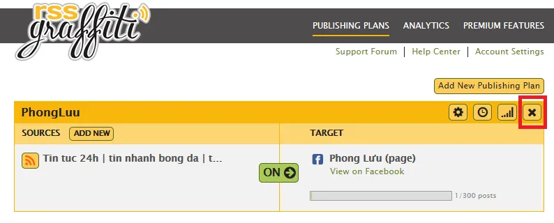 Tự động đăng bài từ Website lên Facebook