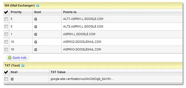 Xác minh và cấu hình tên miền Xác minh và cấu hình tên miền