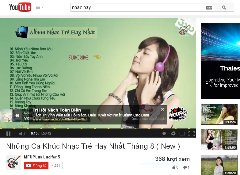 Quảng cáo YouTube hiển thị dưới dạng văn bản Quảng cáo YouTube hiển thị dưới dạng văn bản